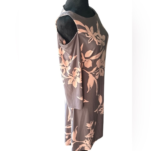 American Living Women’s Verrana Floral Cold Shoulder Dress – Size 6 - Picture 7 of 11